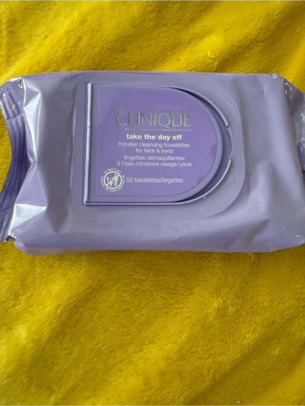 Clinique Take The Day Off Micellar Cleansing Towelettes - Lavender
